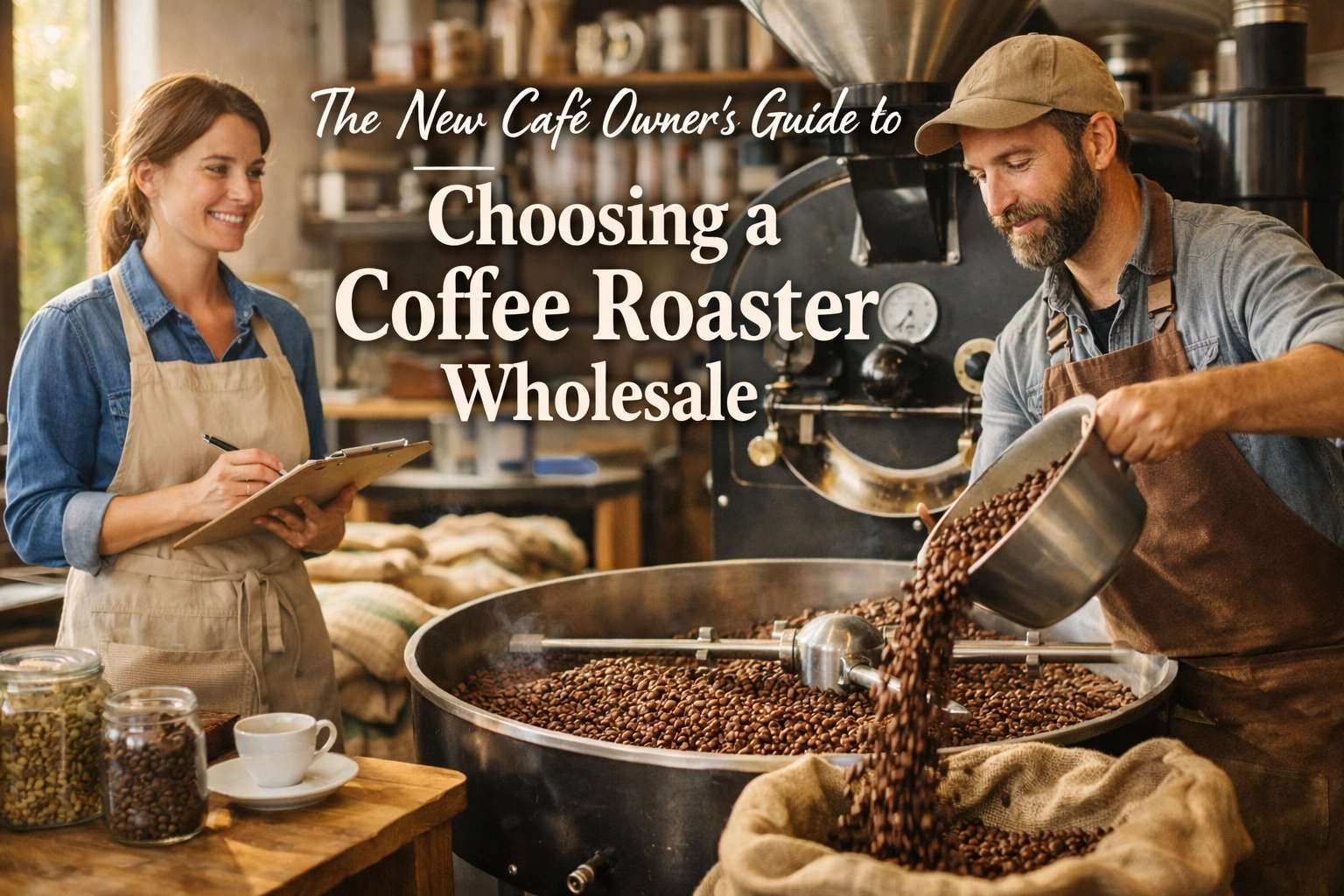 The New Café Owner’s Guide to Choosing a Coffee Roaster Wholesale