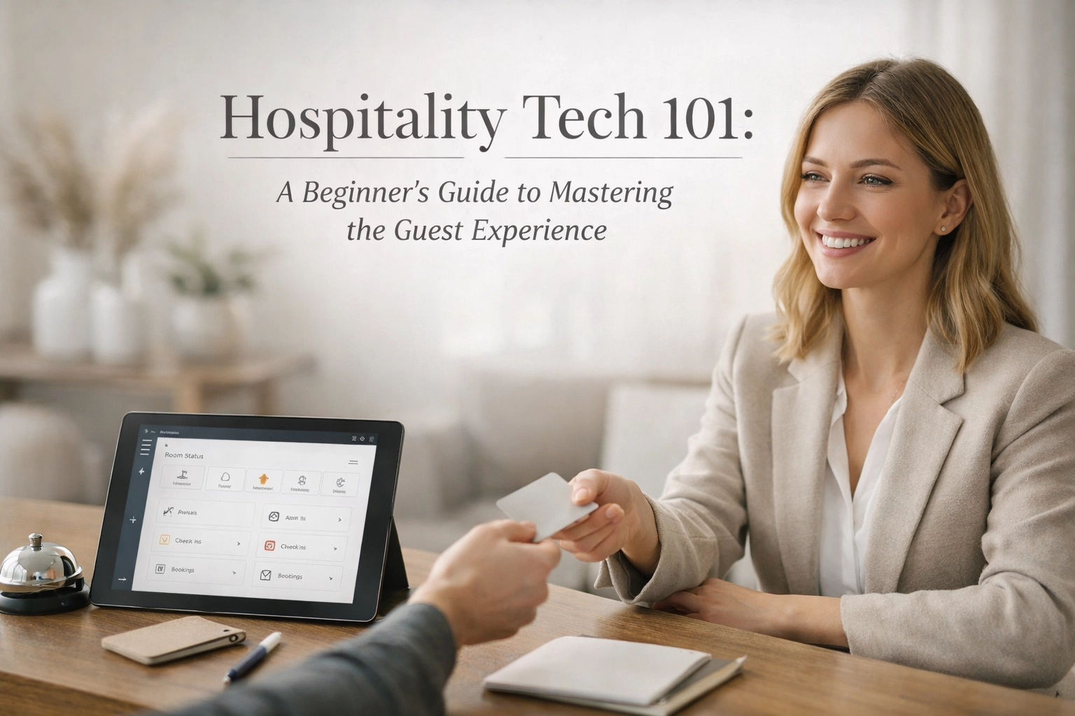 Hospitality Tech 101: A Beginner’s Guide to Mastering the Guest Experience