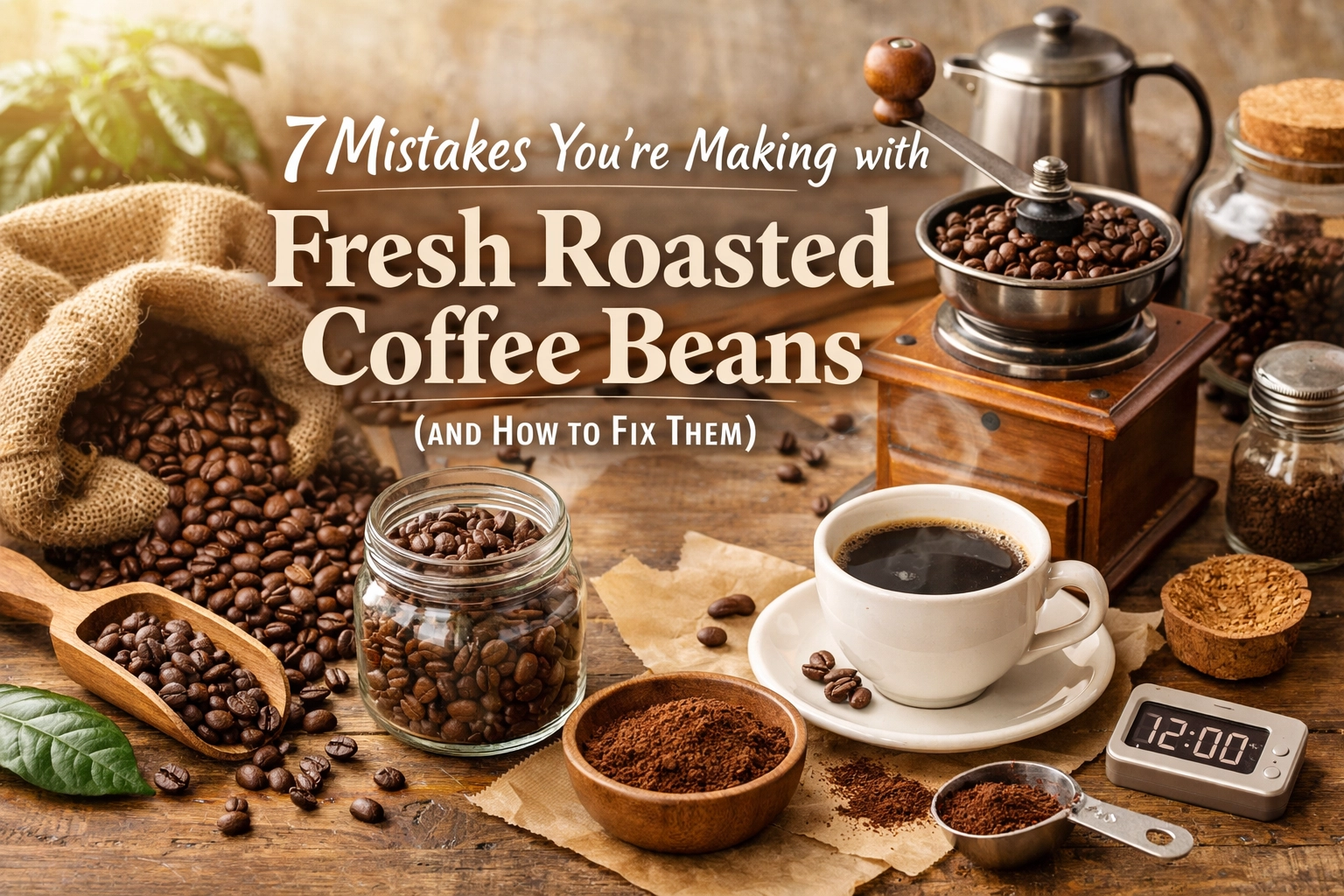 7 Mistakes You’re Making with Fresh Roasted Coffee Beans (and How to Fix Them)