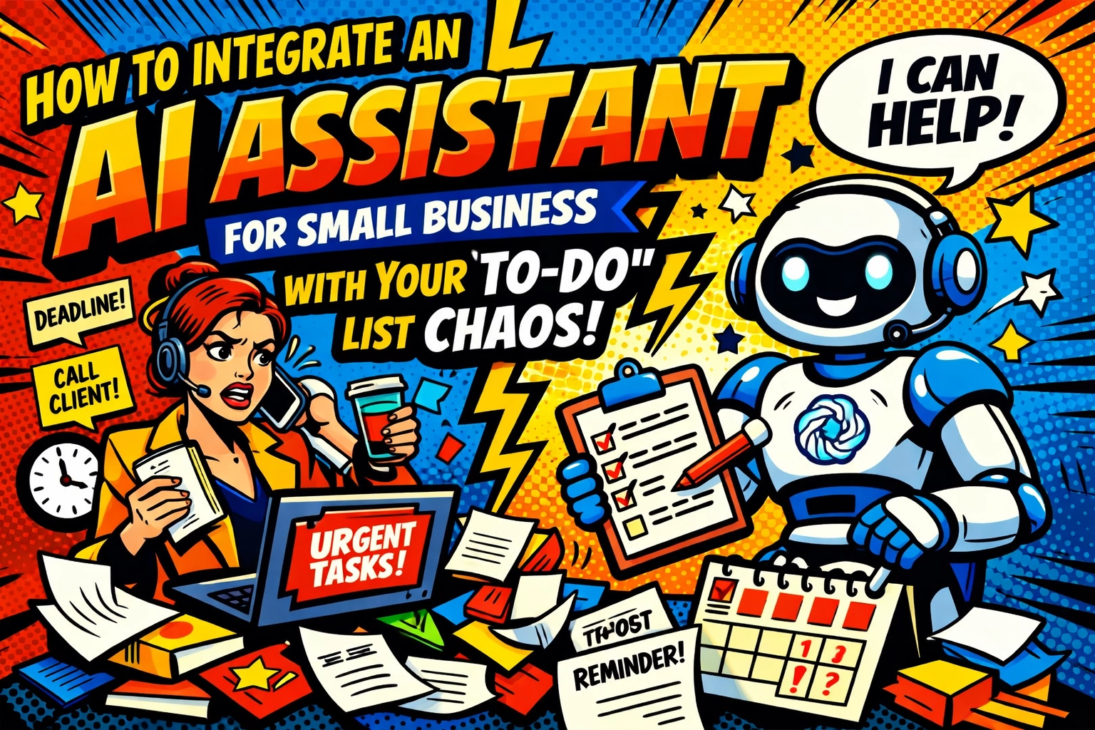 How to Integrate an AI Assistant for Small Business With Your Daily “To-Do” List Chaos
