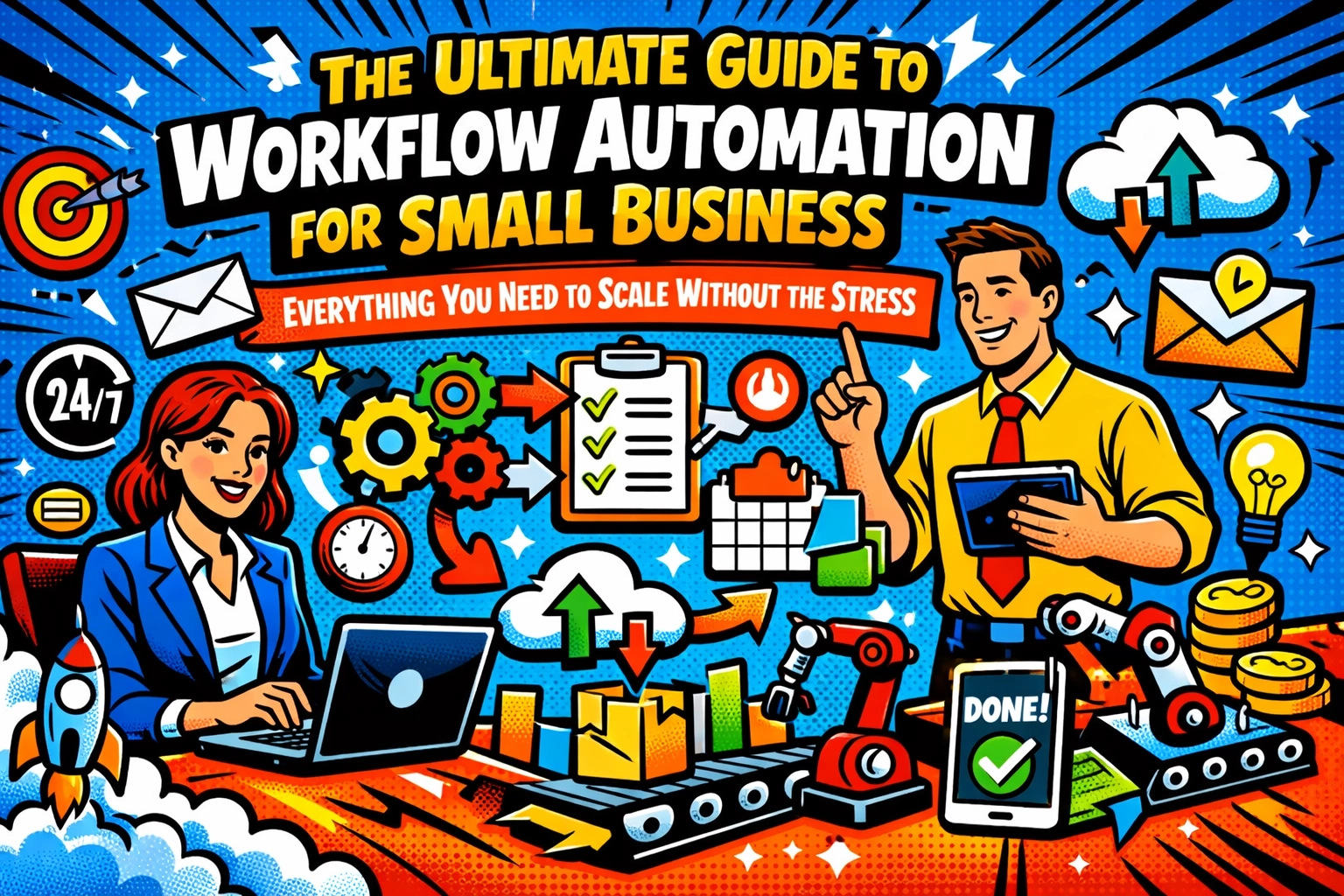 The Ultimate Guide to Workflow Automation for Small Business: Everything You Need to Scale Without the Stress