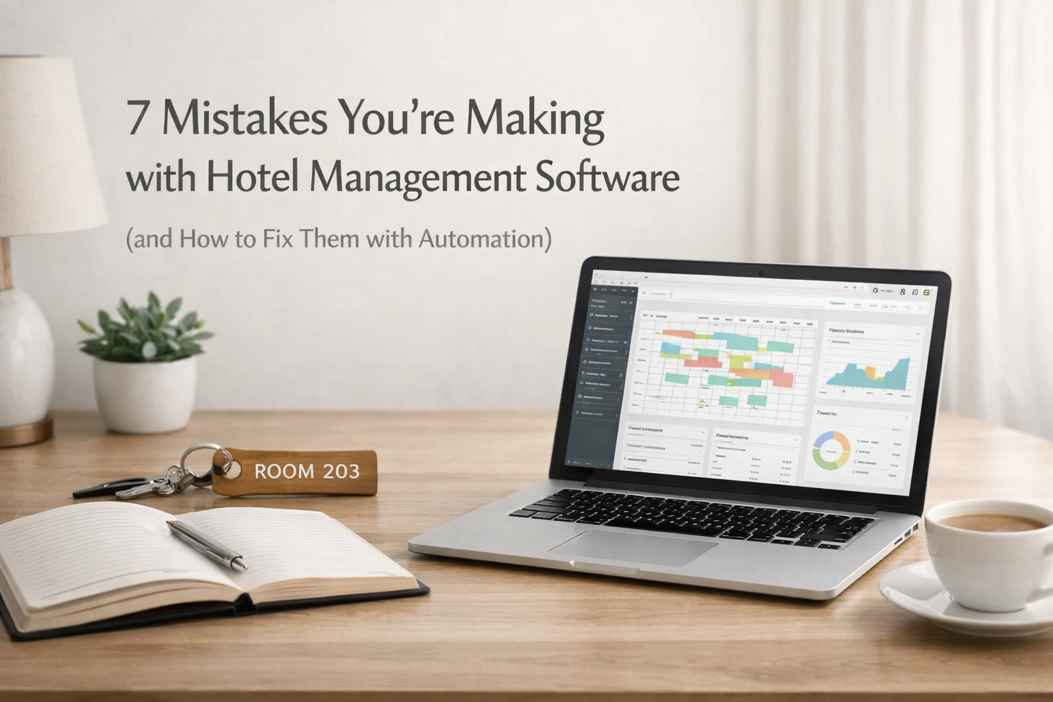 7 Mistakes You’re Making with Hotel Management Software (and How to Fix Them with Automation)