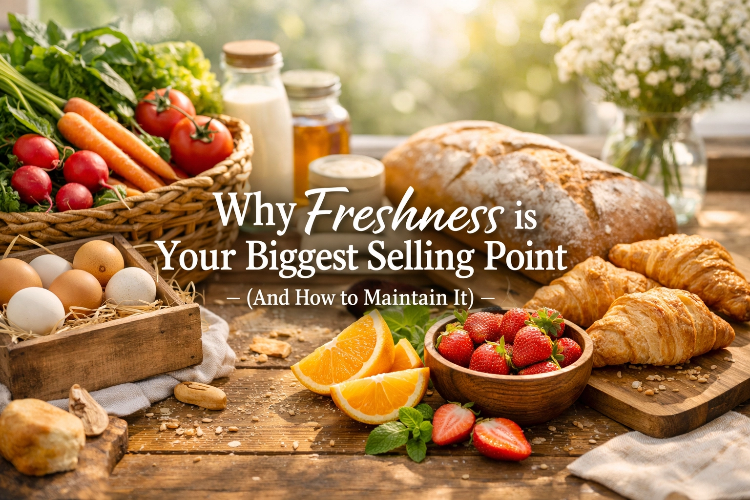 Why Freshness is Your Biggest Selling Point (And How to Maintain It)