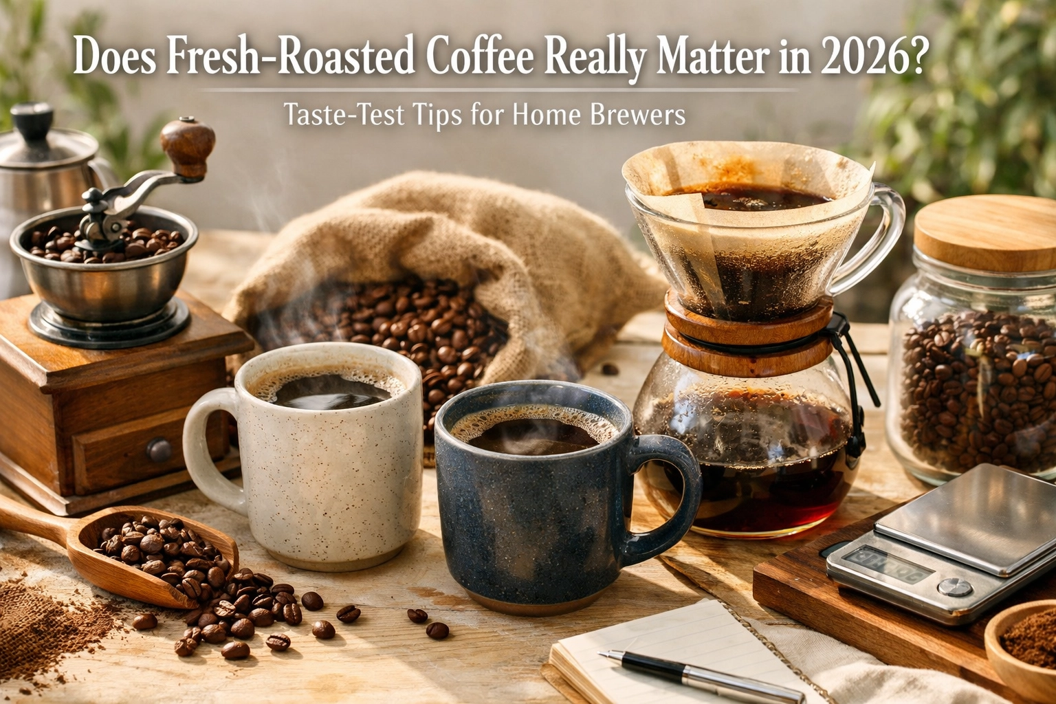 Does Fresh-Roasted Coffee Really Matter in 2026? Taste-Test Tips for Home Brewers