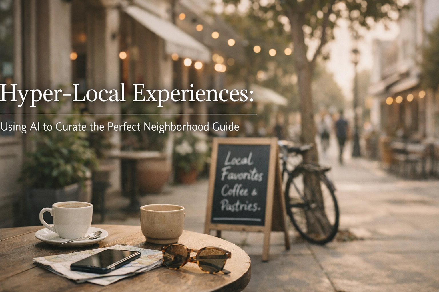 Hyper-Local Experiences: Using AI to Curate the Perfect Neighborhood Guide