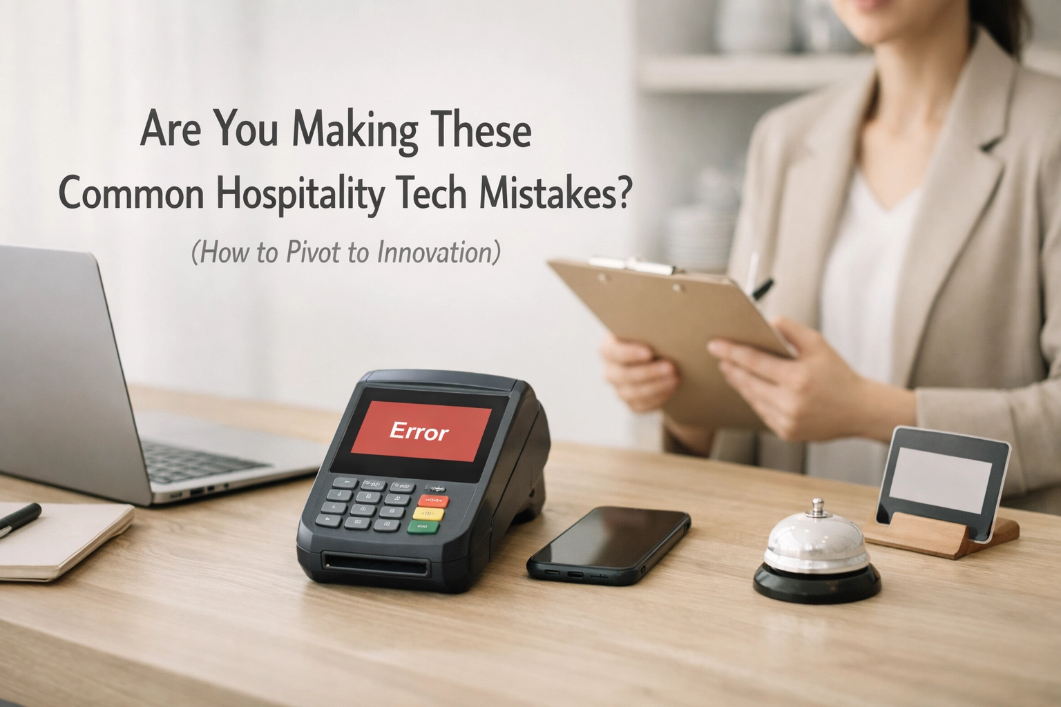 Are You Making These Common Hospitality Tech Mistakes? (How to Pivot to Innovation)