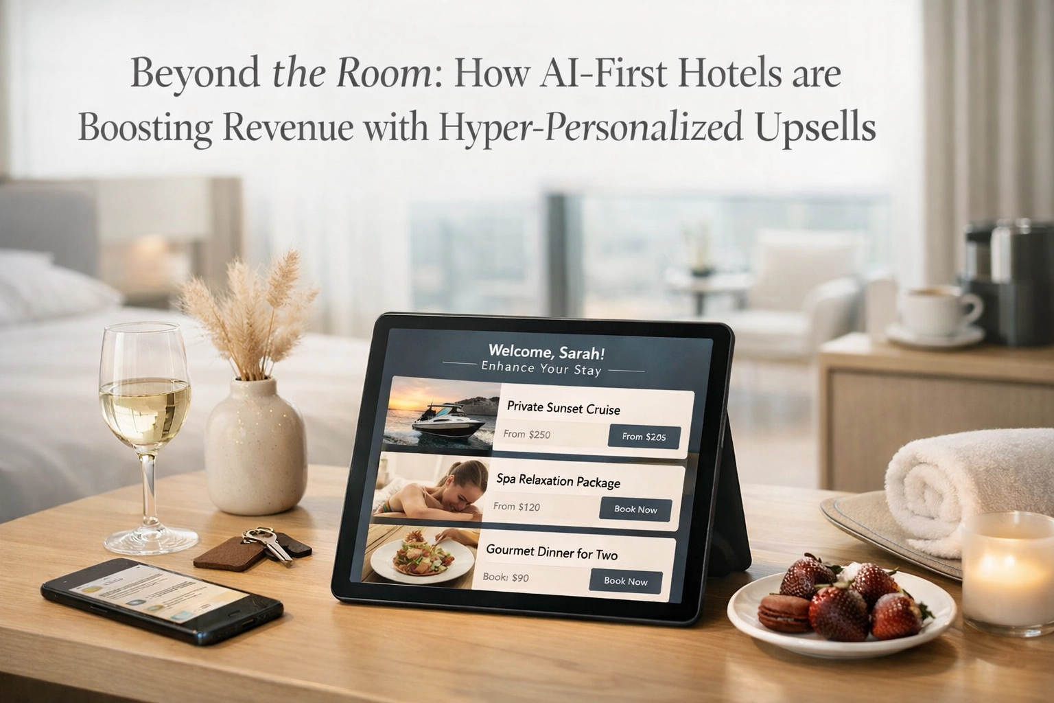 Beyond the Room: How AI-First Hotels are Boosting Revenue with Hyper-Personalized Upsells