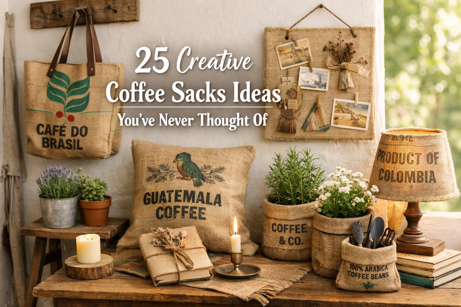 25 Creative Coffee Sacks Ideas You’ve Never Thought Of