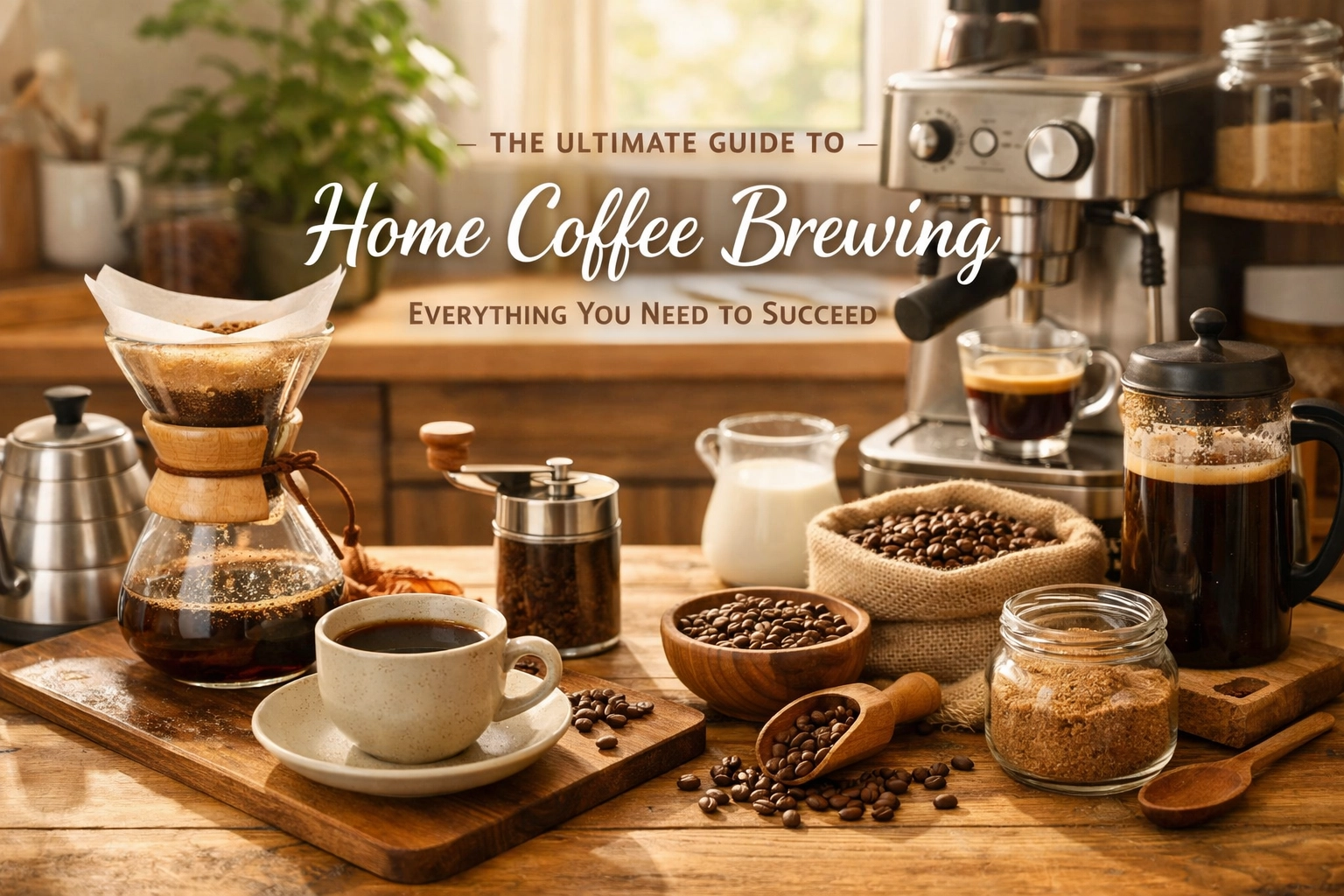 The Ultimate Guide to Home Coffee Brewing: Everything You Need to Succeed