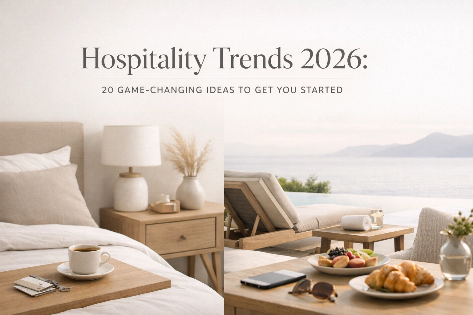 Hospitality Trends 2026: 20 Game-Changing Ideas to Get You Started