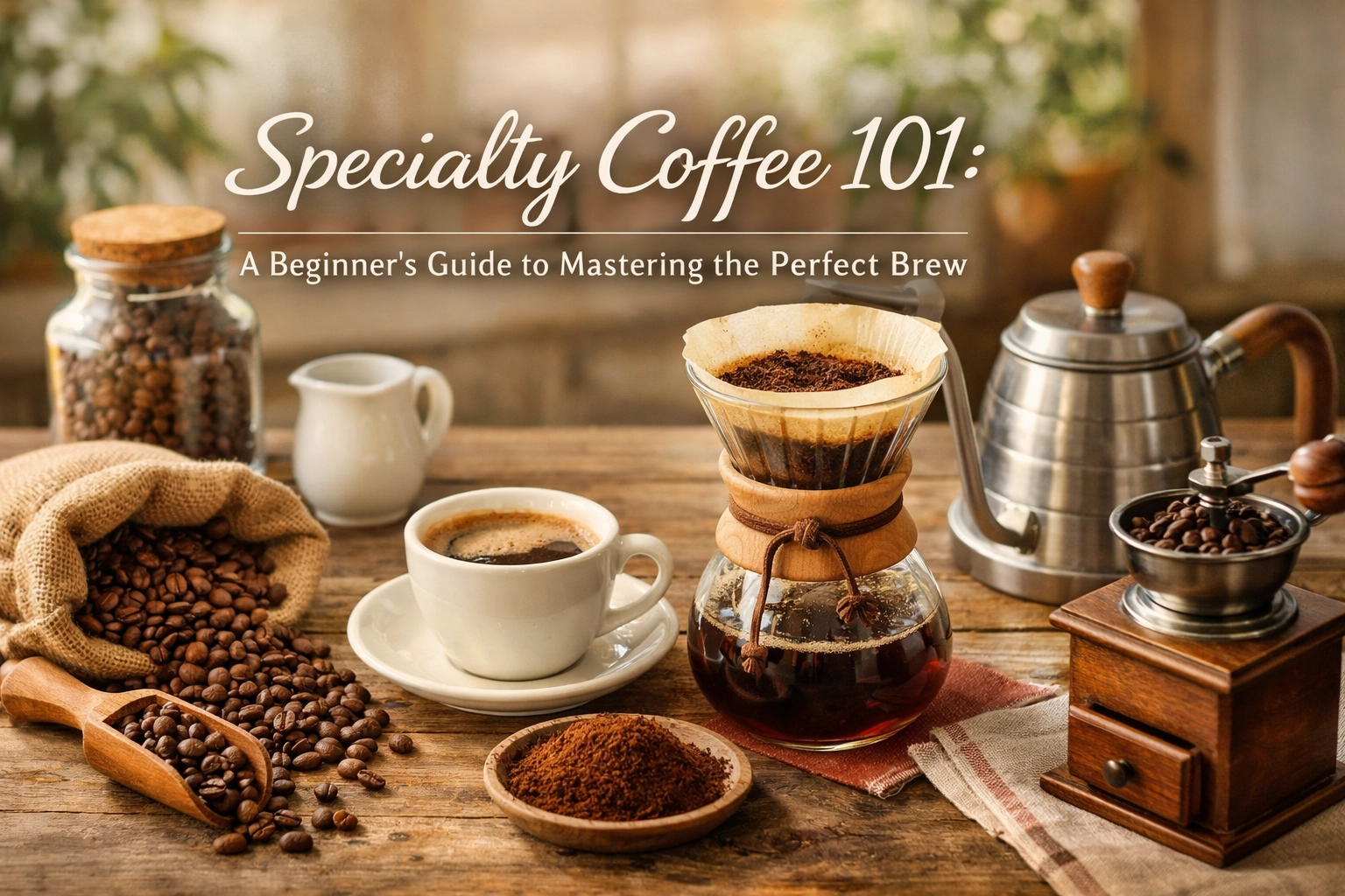 Specialty Coffee 101: A Beginner’s Guide to Mastering the Perfect Brew
