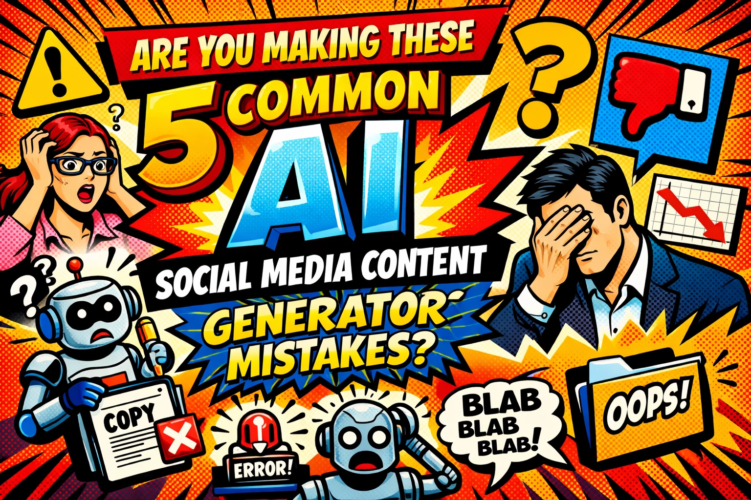 Are You Making These 5 Common AI Social Media Content Generator Mistakes?