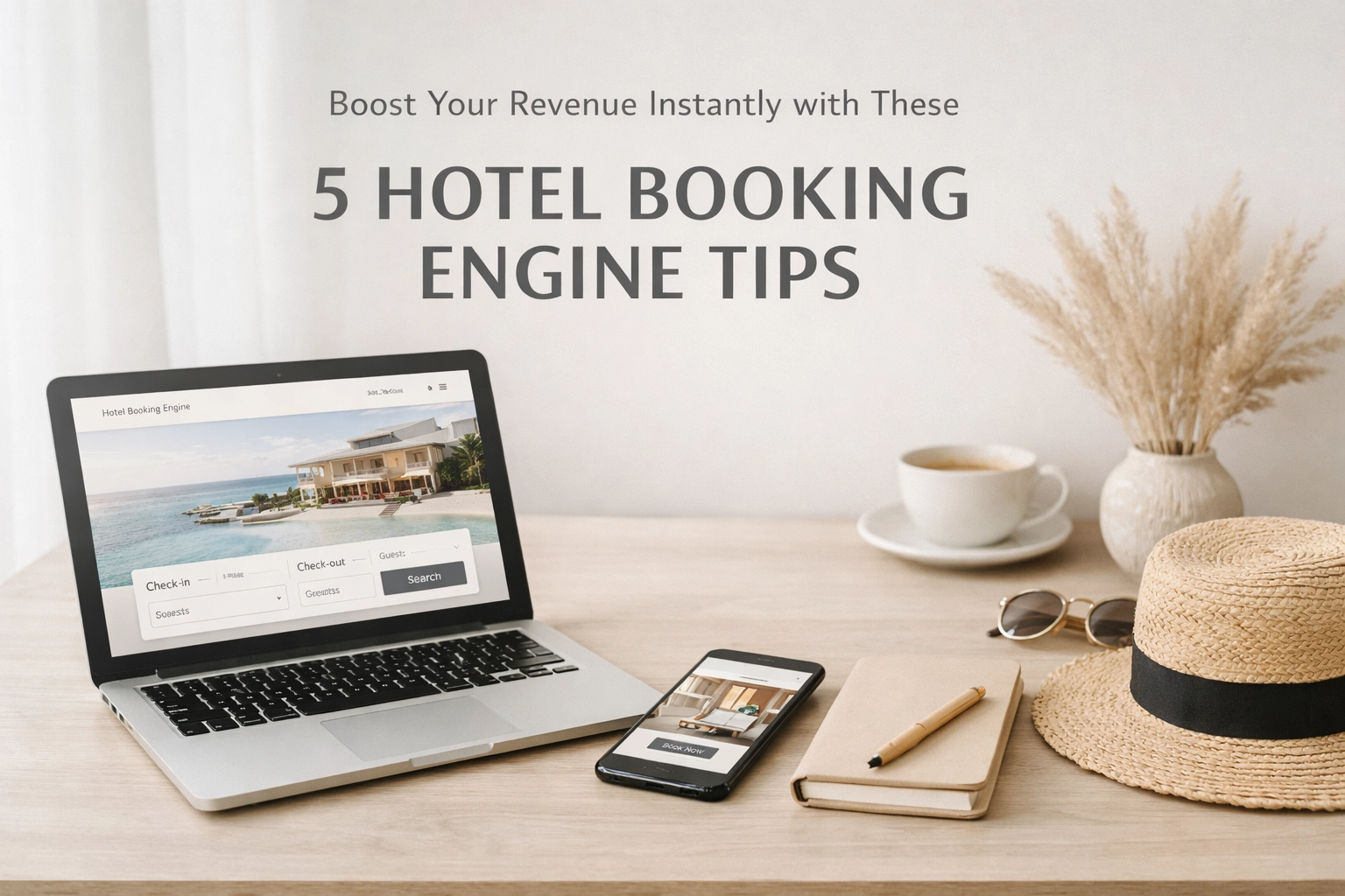 Boost Your Revenue Instantly with These 5 Hotel Booking Engine Tips