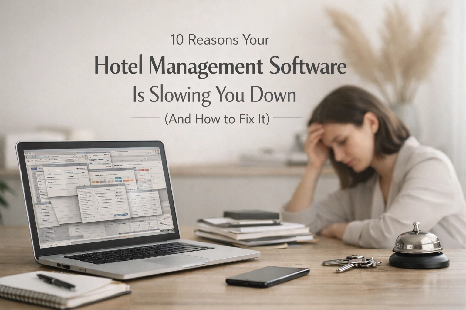 10 Reasons Your Hotel Management Software Is Slowing You Down (And How to Fix It)