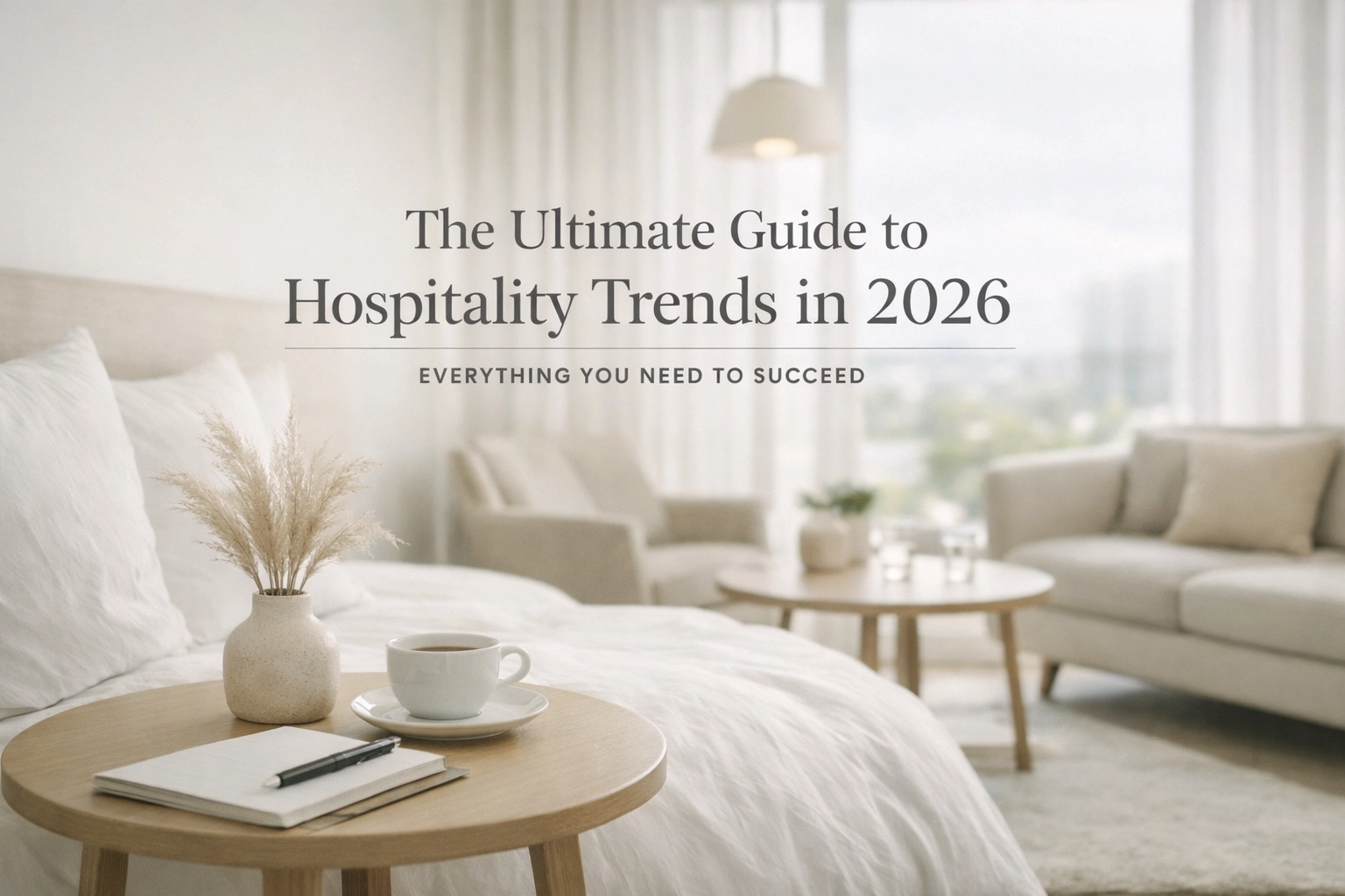 The Ultimate Guide to Hospitality Trends in 2026: Everything You Need to Succeed