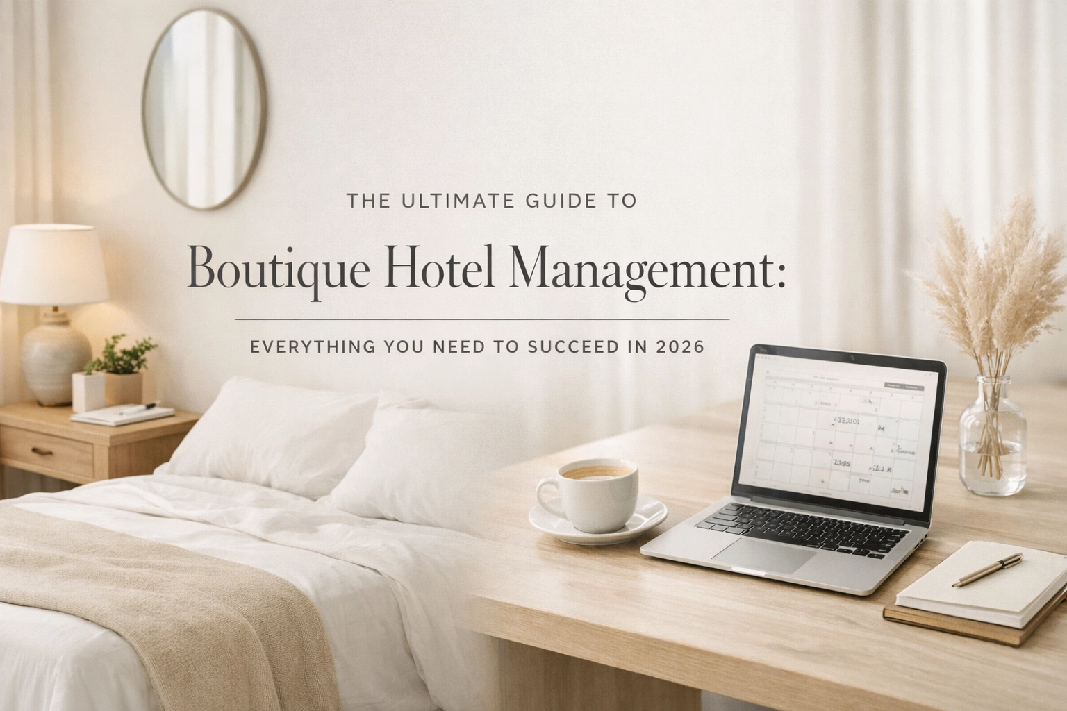The Ultimate Guide to Boutique Hotel Management: Everything You Need to Succeed in 2026