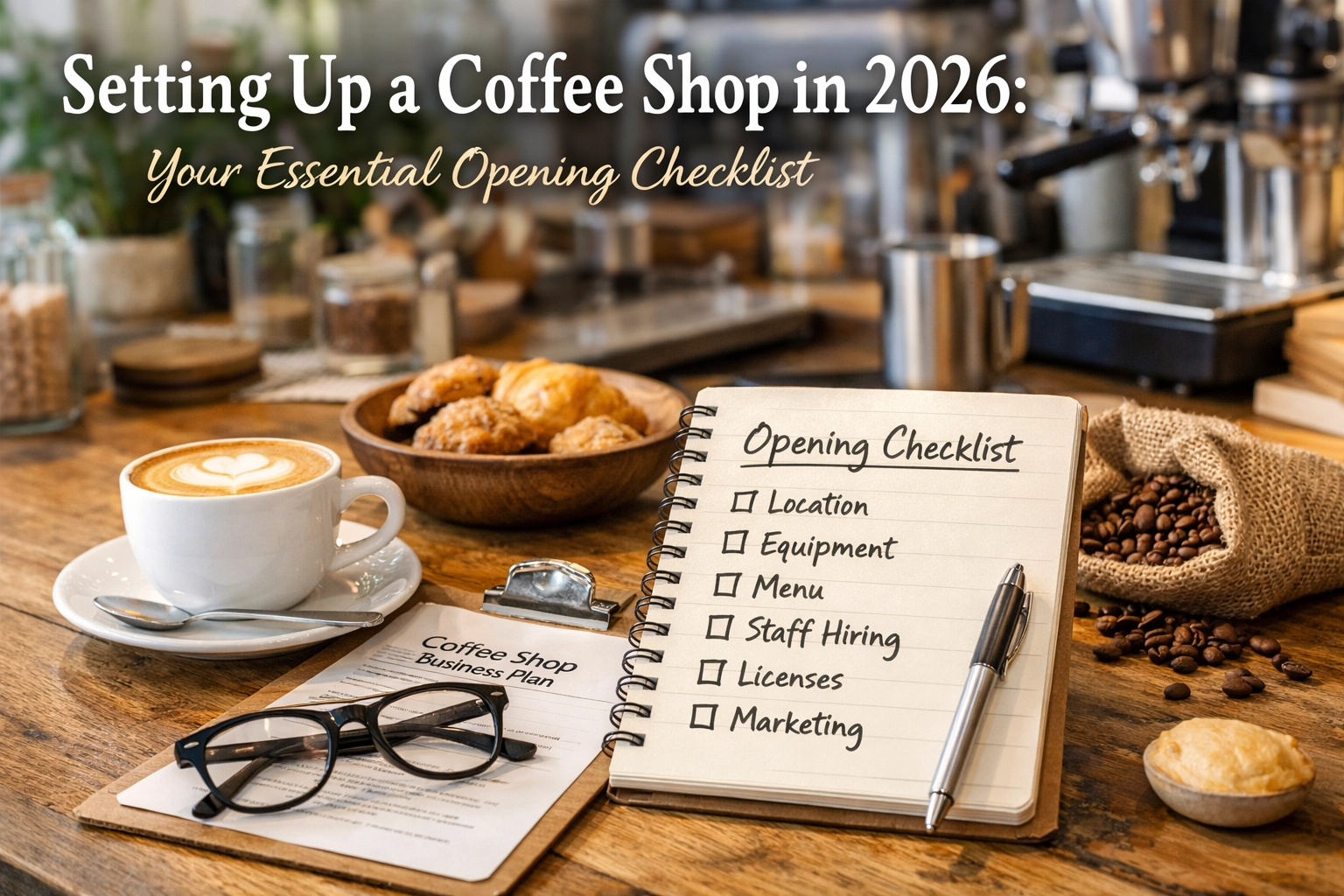 Setting Up a Coffee Shop in 2026: Your Essential Opening Checklist