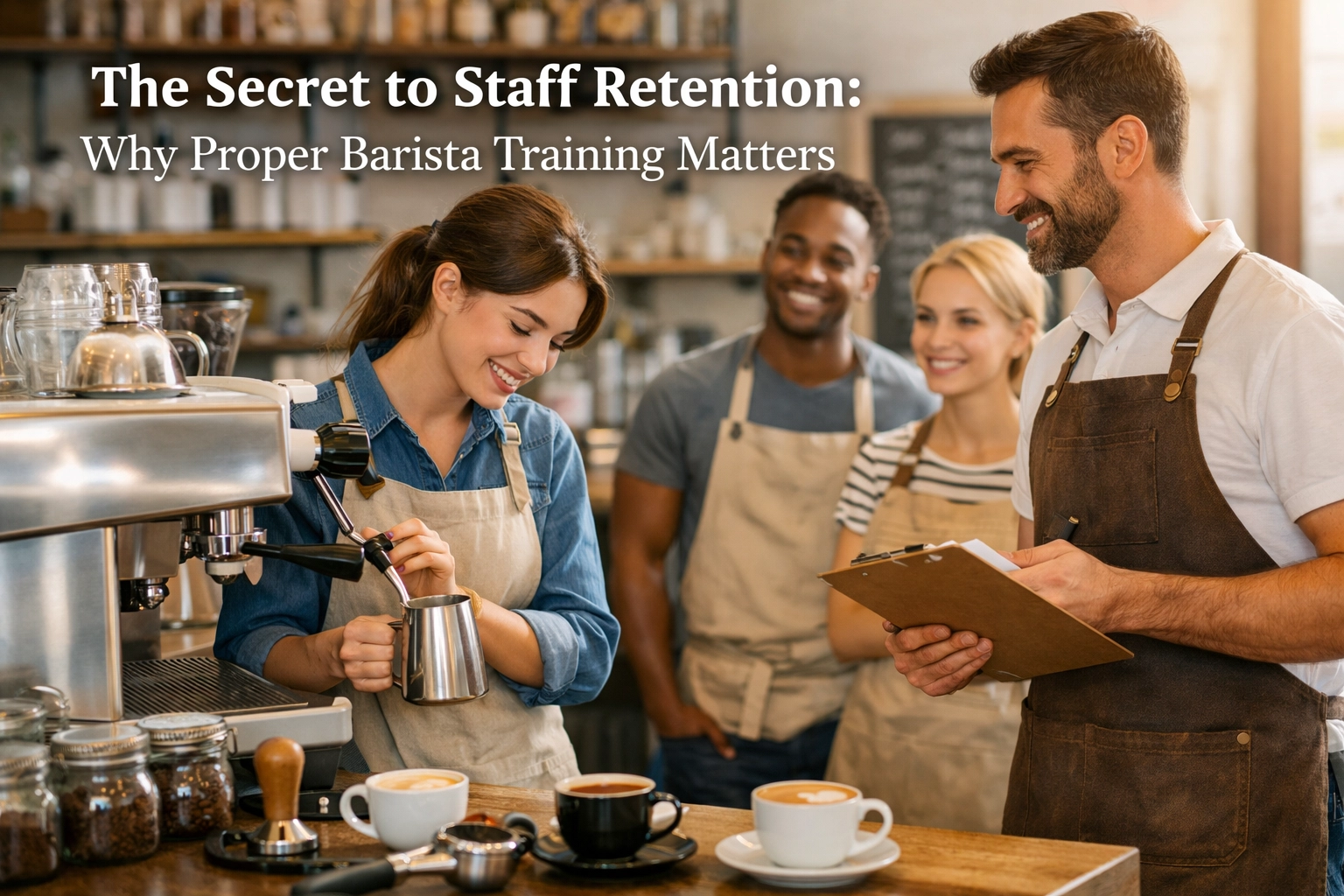 The Secret to Staff Retention: Why Proper Barista Training Matters