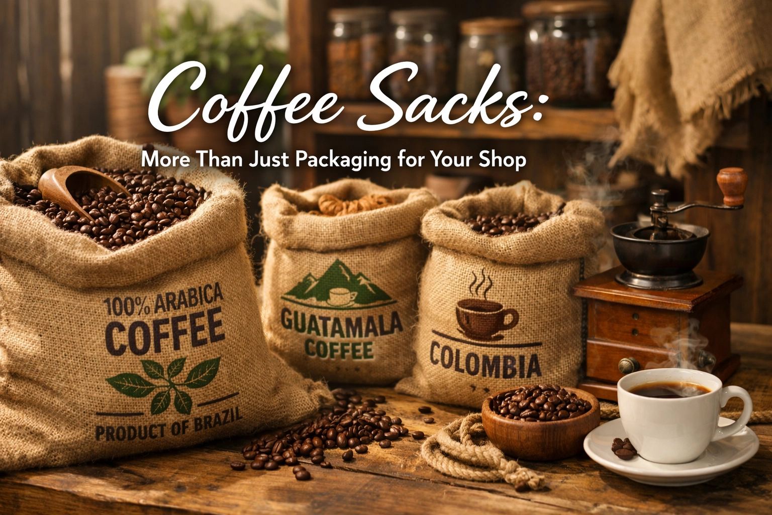 Coffee Sacks: More Than Just Packaging for Your Shop