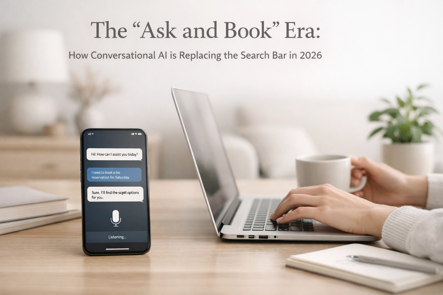 The “Ask and Book” Era: How Conversational AI is Replacing the Search Bar in 2026