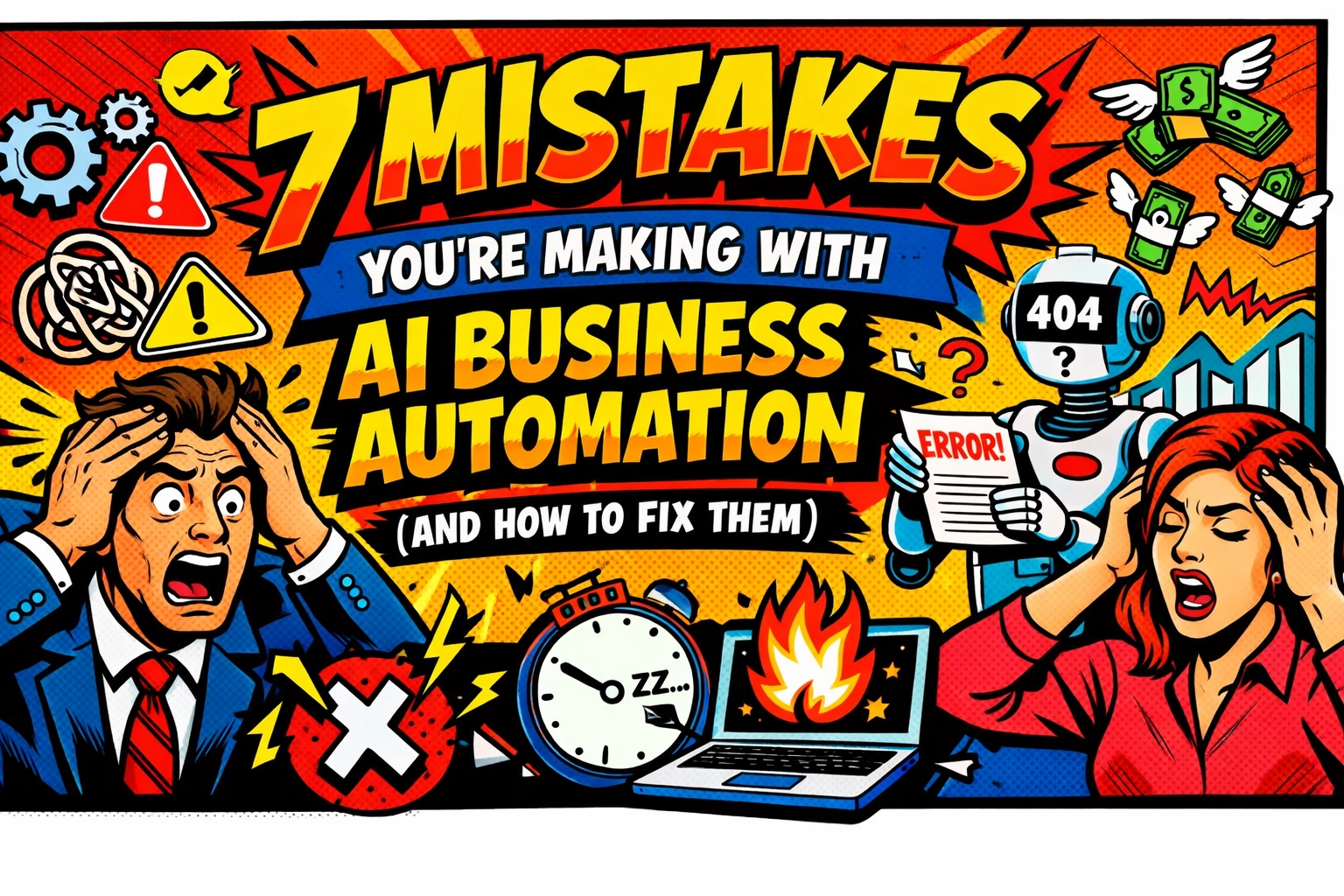 7 Mistakes You’re Making with AI Business Automation (And How to Fix Them)