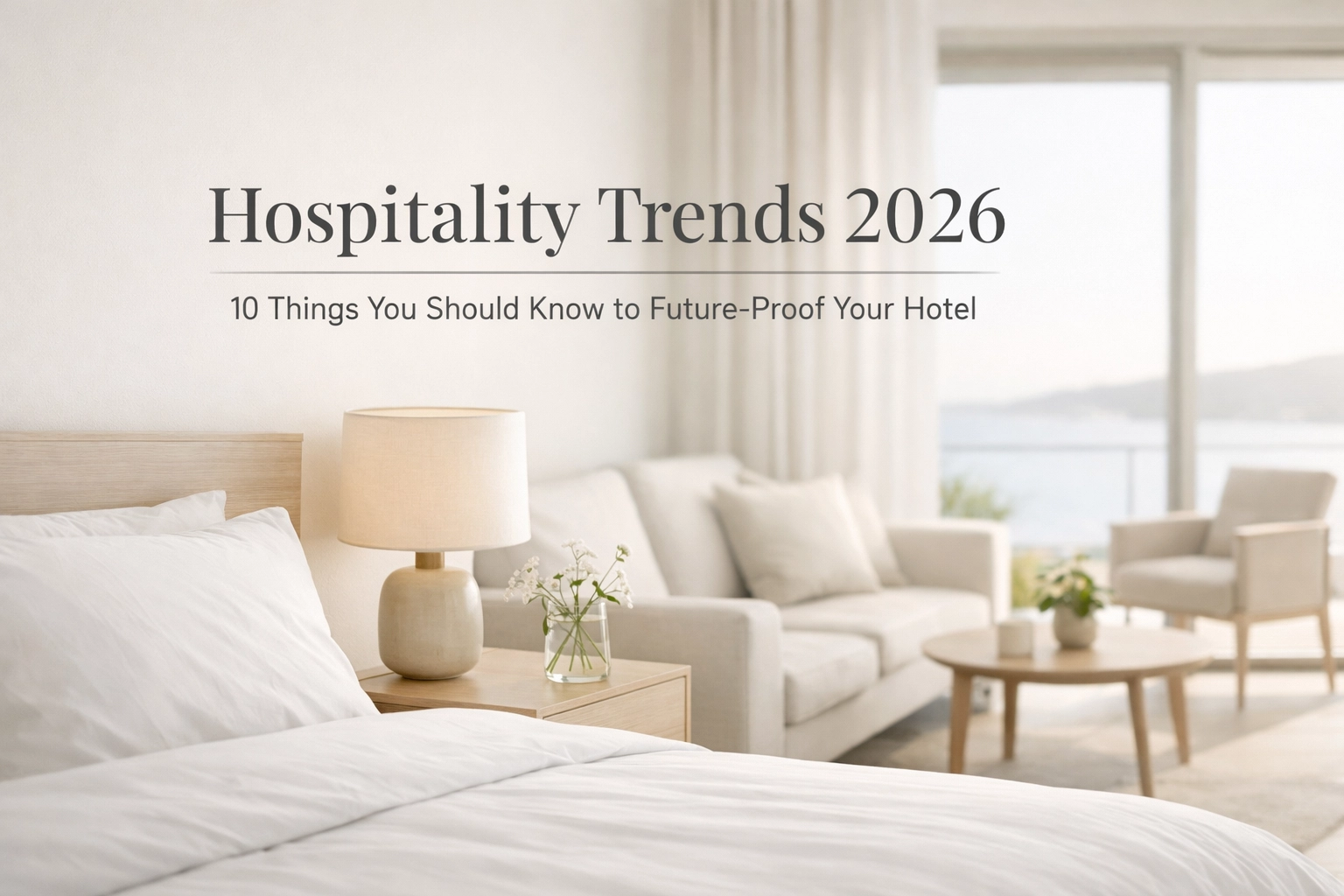 Hospitality Trends 2026: 10 Things You Should Know to Future-Proof Your Hotel