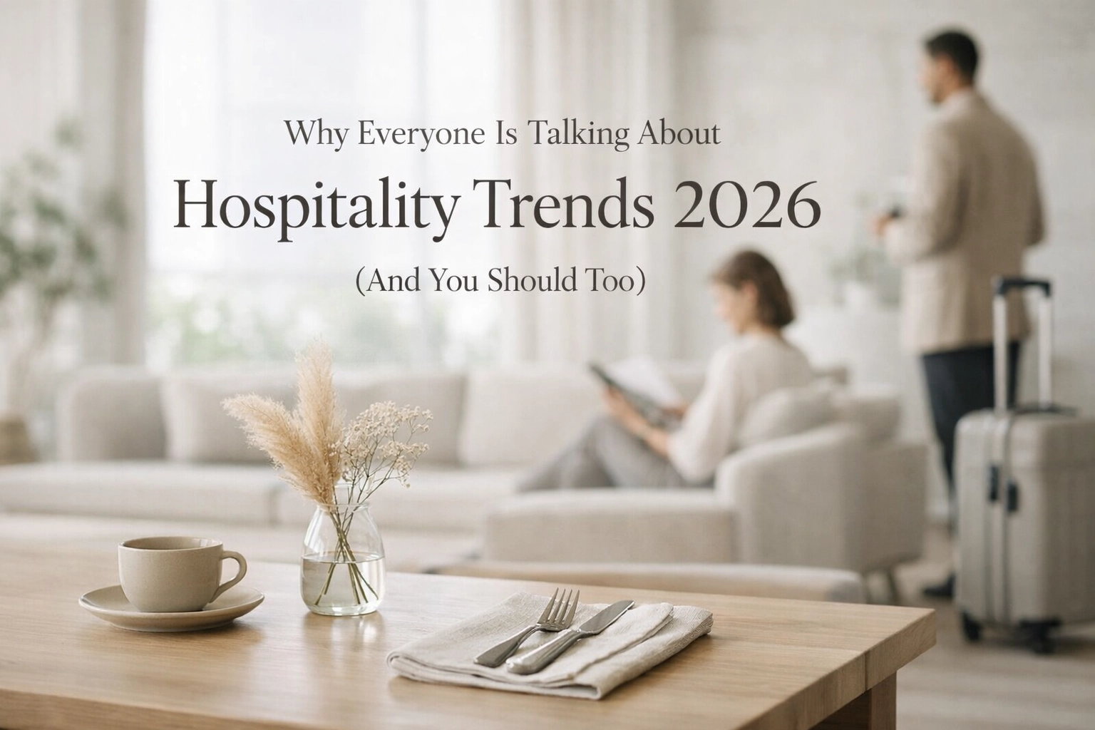 Why Everyone Is Talking About Hospitality Trends 2026 (And You Should Too)