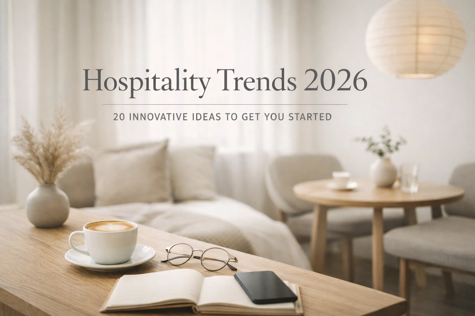 Hospitality Trends 2026: 20 Innovative Ideas to Get You Started