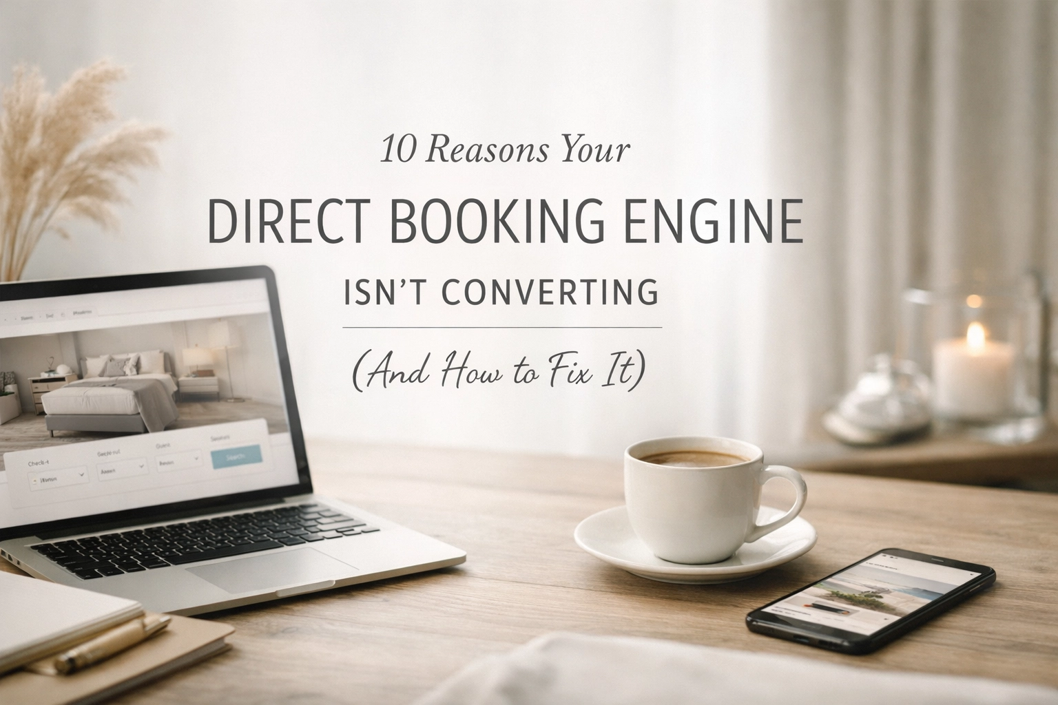 10 Reasons Your Direct Booking Engine Isn’t Converting (And How to Fix It)