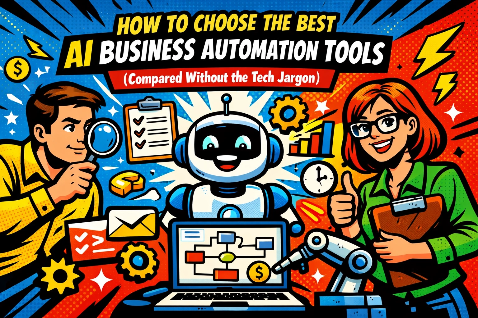 How to Choose the Best AI Business Automation Tools (Compared Without the Tech Jargon)