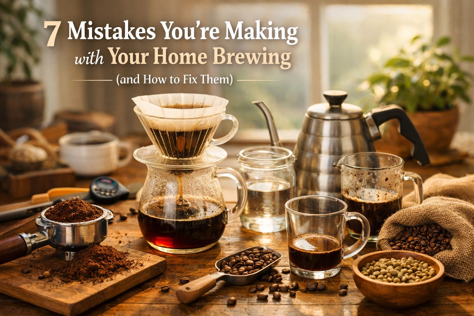 7 Mistakes You’re Making with Your Home Brewing (and How to Fix Them)