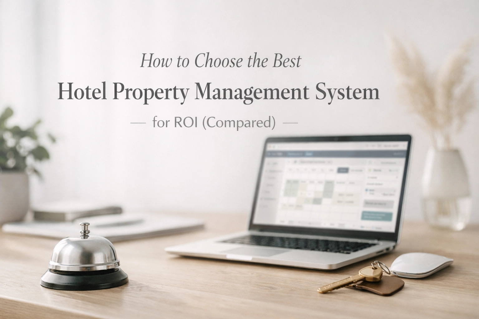 How to Choose the Best Hotel Property Management System for ROI (Compared)