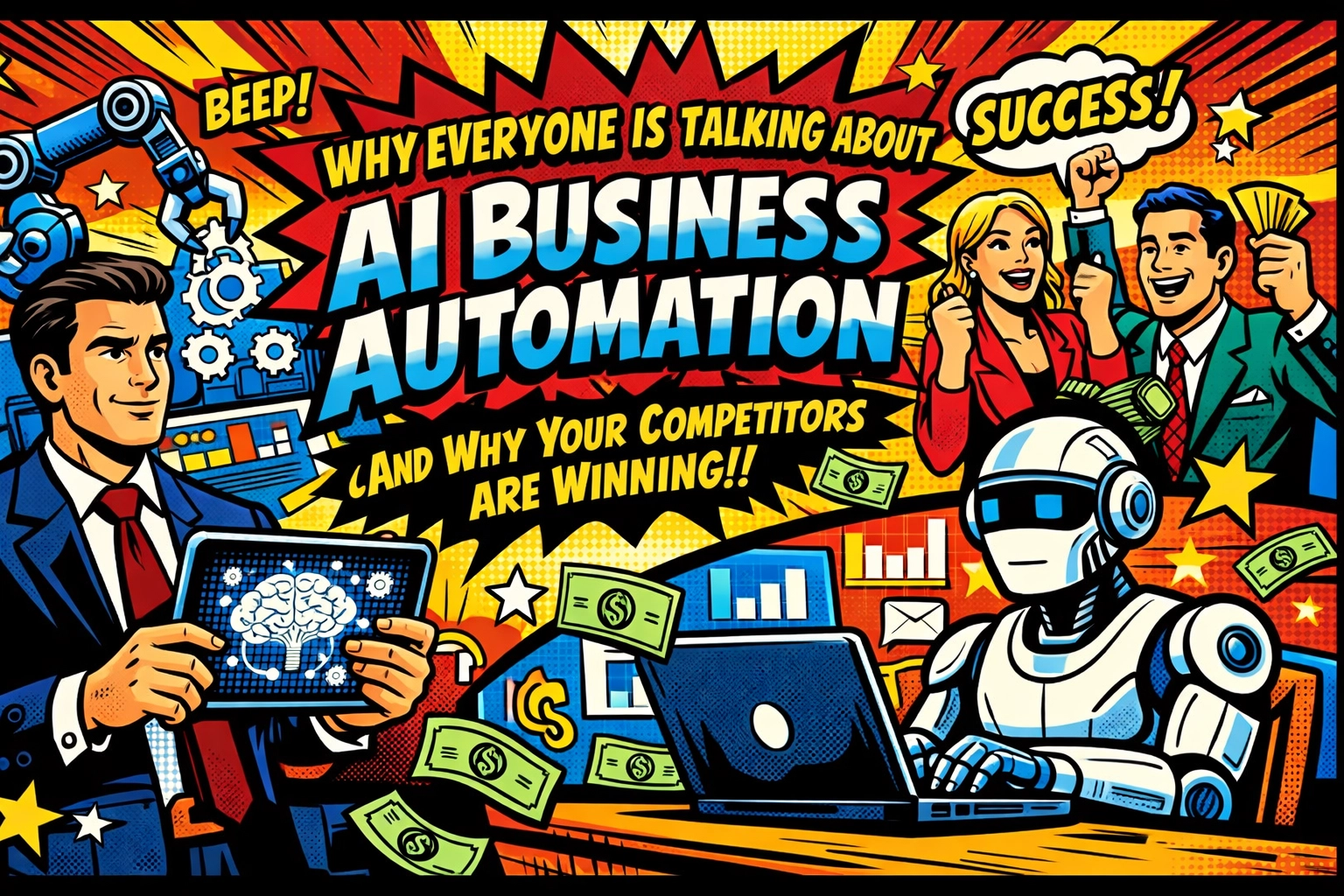Why Everyone Is Talking About AI Business Automation (And Why Your Competitors are Winning)