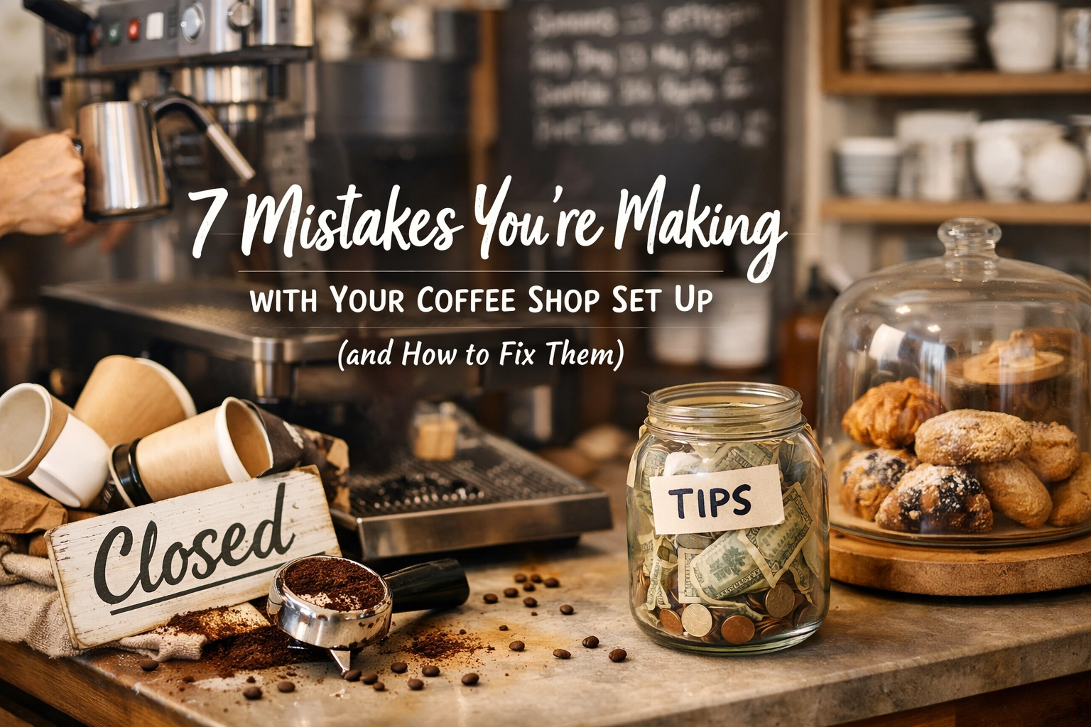 7 Mistakes You’re Making with Your Coffee Shop Set Up (and How to Fix Them)