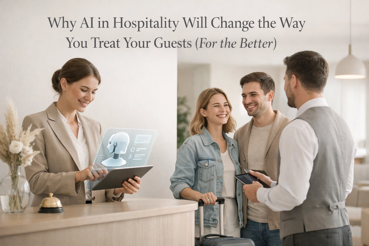 Why AI in Hospitality Will Change the Way You Treat Your Guests (For the Better)