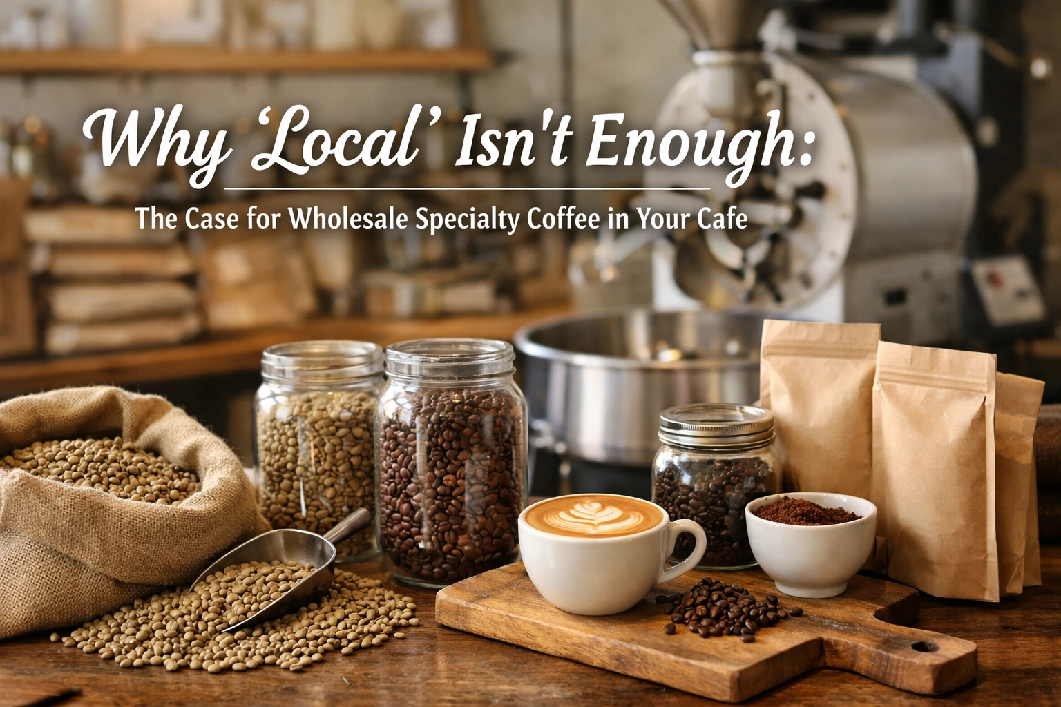Why ‘Local’ Isn’t Enough: The Case for Wholesale Specialty Coffee in Your Cafe