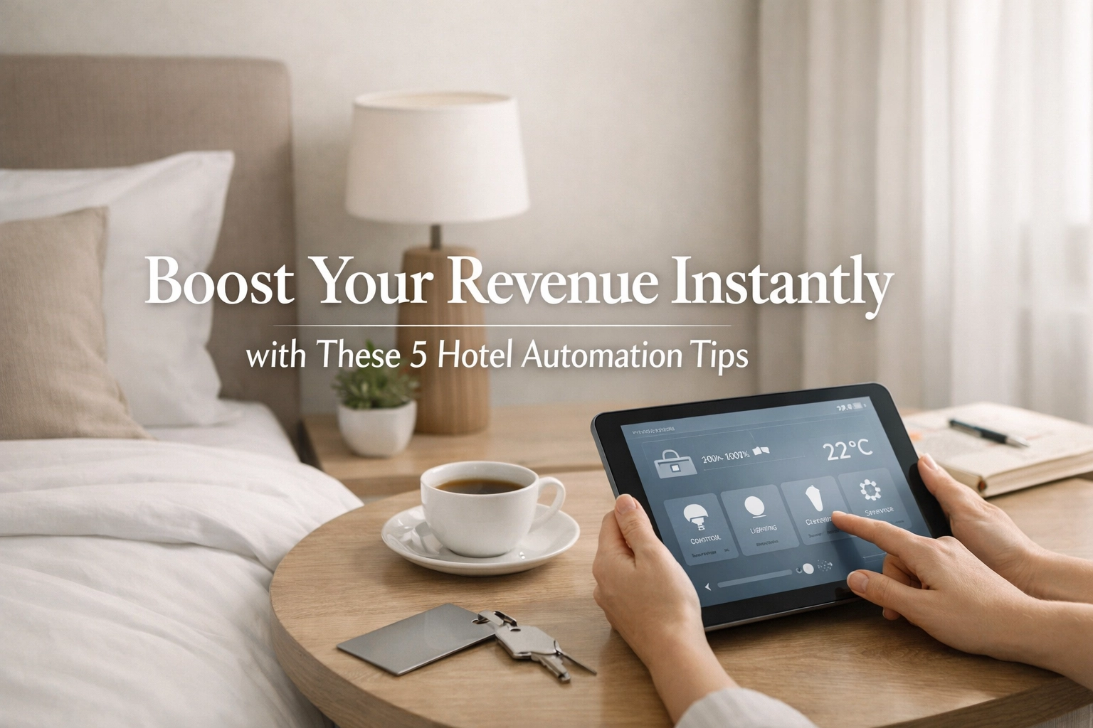 Boost Your Revenue Instantly with These 5 Hotel Automation Tips
