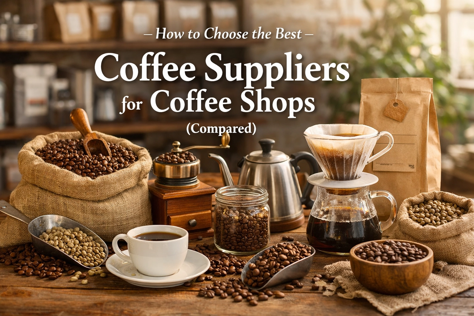 How to Choose the Best Coffee Suppliers for Coffee Shops (Compared)