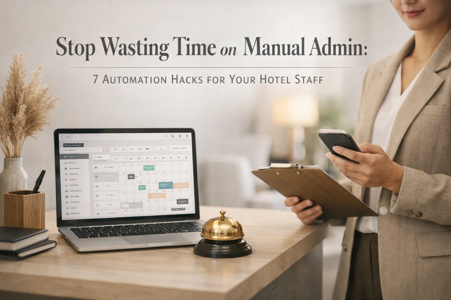 Stop Wasting Time on Manual Admin: 7 Automation Hacks for Your Hotel Staff
