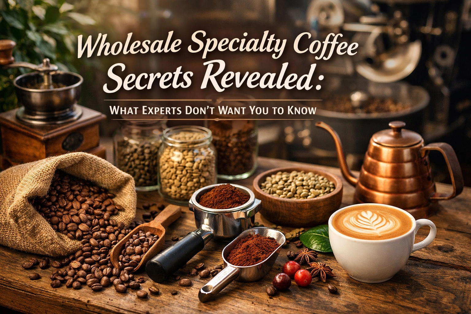 Wholesale Specialty Coffee Secrets Revealed: What Experts Don’t Want You to Know