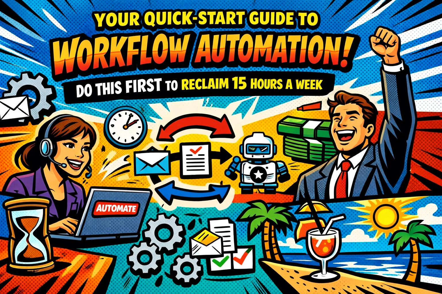Your Quick-Start Guide to Workflow Automation: Do This First to Reclaim 15 Hours a Week