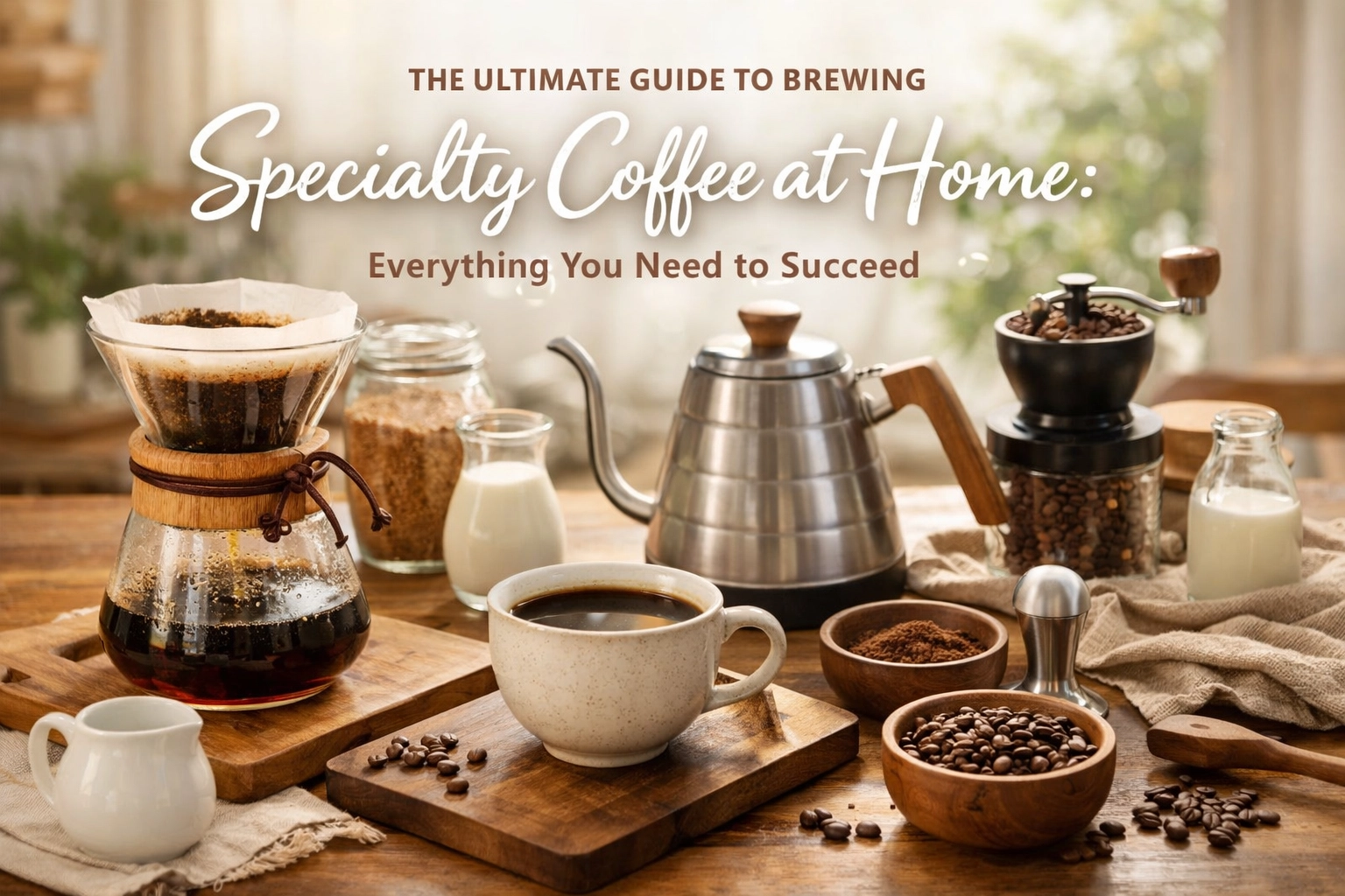 The Ultimate Guide to Brewing Speciality Coffee at Home: Everything You Need to Succeed