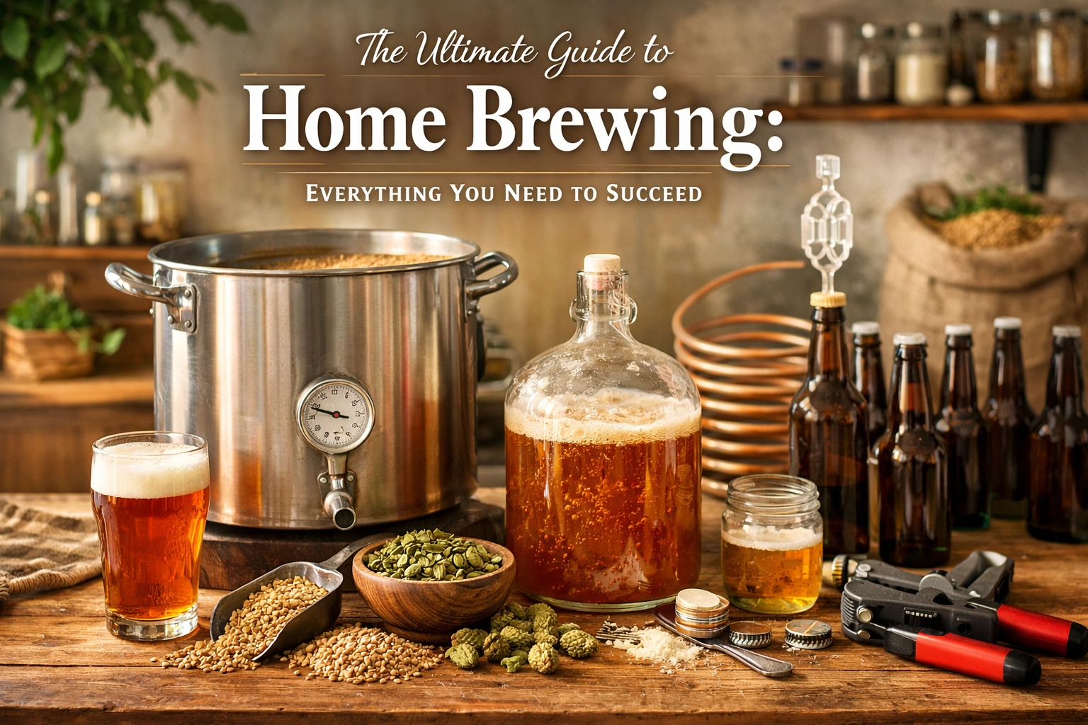 The Ultimate Guide to Home Brewing: Everything You Need to Succeed