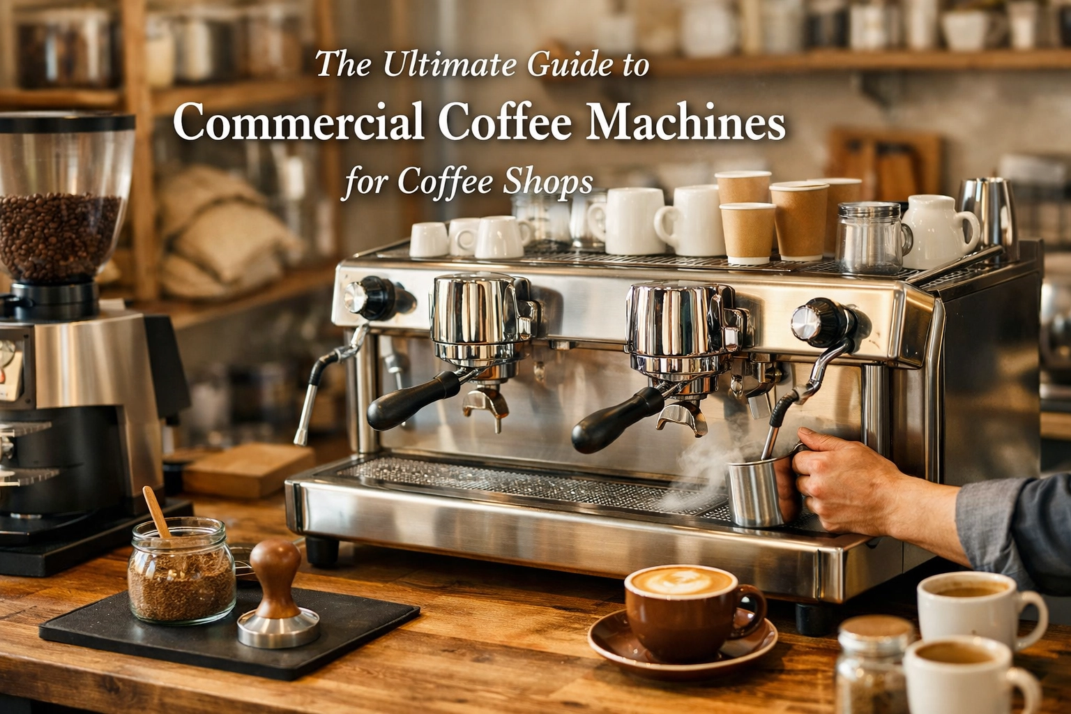 The Ultimate Guide to Commercial Coffee Machines for Coffee Shops
