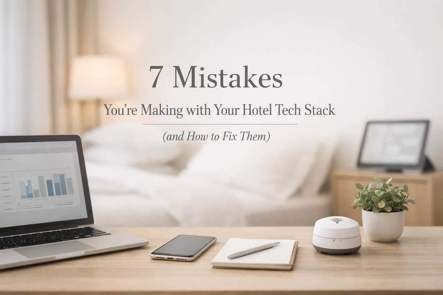 7 Mistakes You’re Making with Your Hotel Tech Stack (and How to Fix Them)