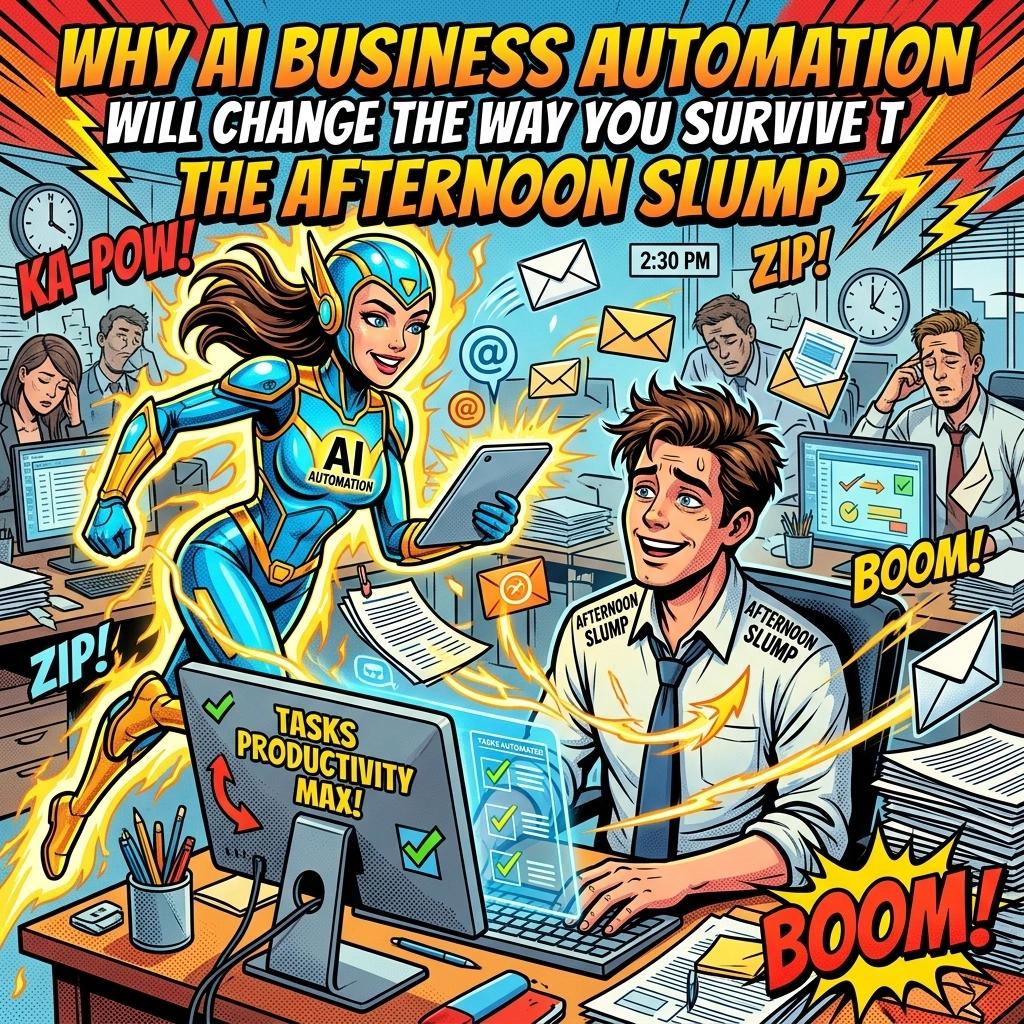 Why AI Business Automation Will Change the Way You Survive the Afternoon Slump