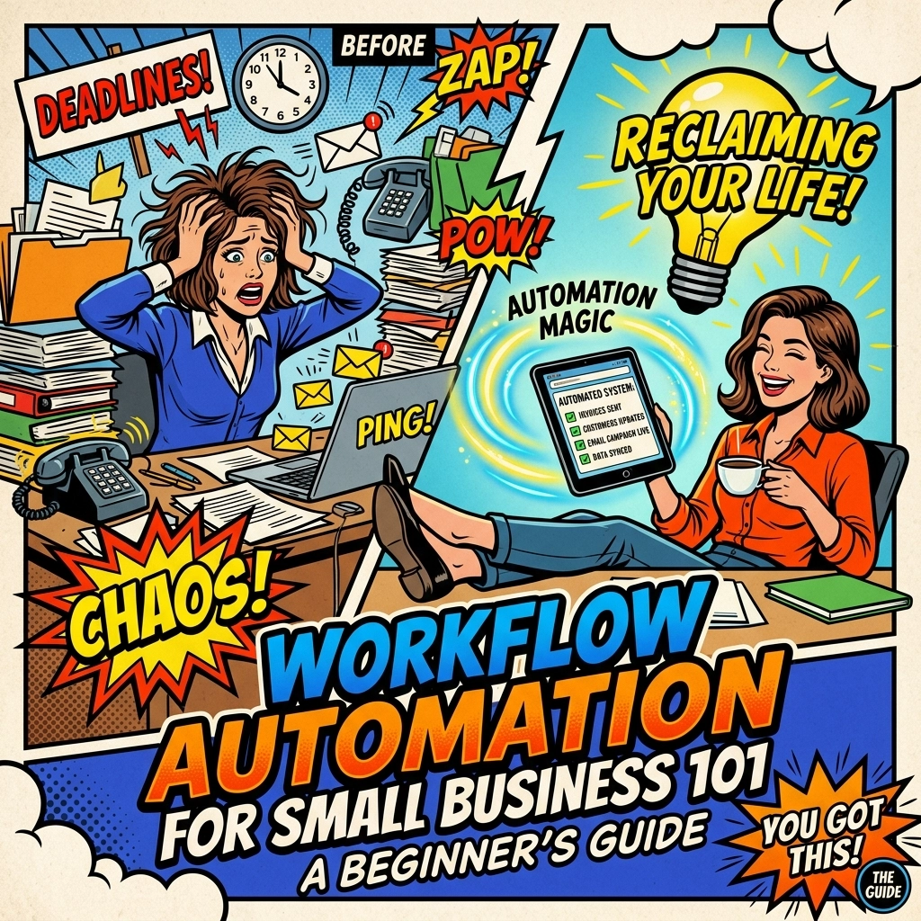 Workflow Automation for Small Business 101: A Beginner’s Guide to Reclaiming Your Life