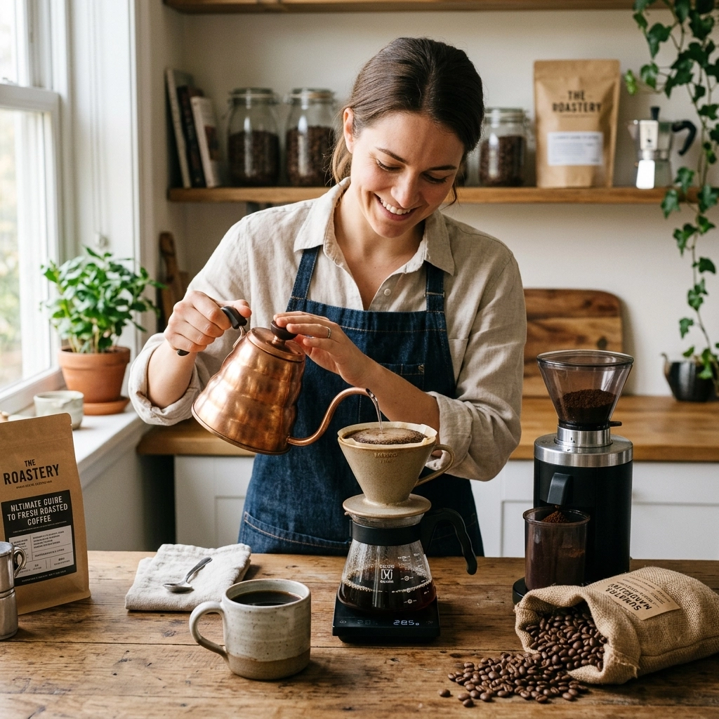 The Ultimate Guide to Fresh Roasted Coffee: Everything You Need to Succeed at Home